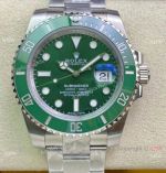 Grade AAA Copy Rolex Submariner Hulk Date 40mm JVS Swiss 3135 Watch